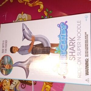 Pool candy shark right on super noodle inflatable